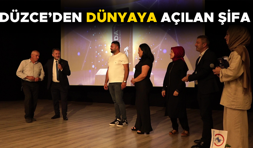 DÜZCELİ DOKTORUN ÖNCÜLÜĞÜNÜ YAPTIĞI ÜRÜNÜN LANSMANI YAPILDI