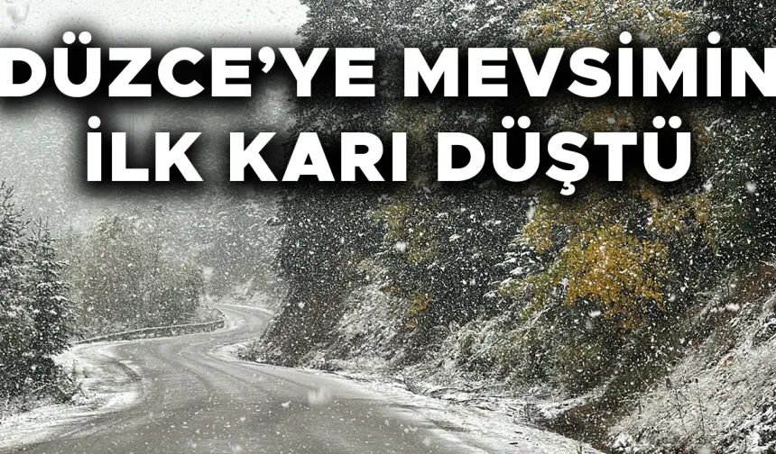 SAĞANAK YAĞIŞ YERİNİ KAR YAĞIŞINA BIRAKTI