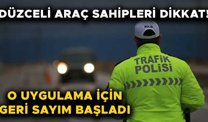 ARACINA TAKTIRMAYANLAR BÜYÜK CEZALAR ÖDEYECEK