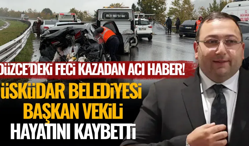 ÜSKÜDAR BELEDİYE BAŞKAN VEKİLİ DÜNDAR ZİYA GÜLTEKİN HAYATINI KAYBETTİ