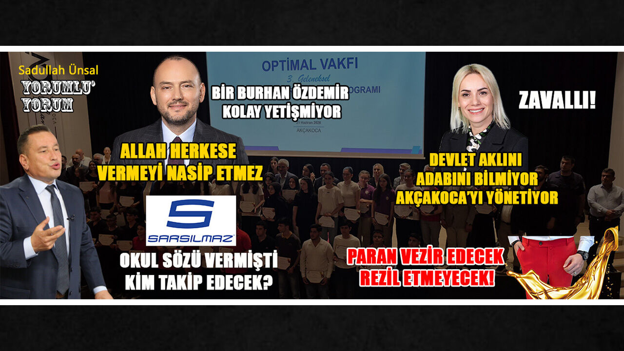 DÜZCE BURHAN ÖZDEMİR’İ ÖRNEK ALSIN