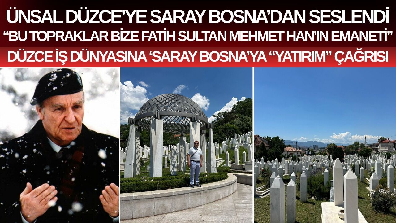 ALİYA İZZETBEGOVİÇ’İN KABRİNİ ZİYARET ETTİ