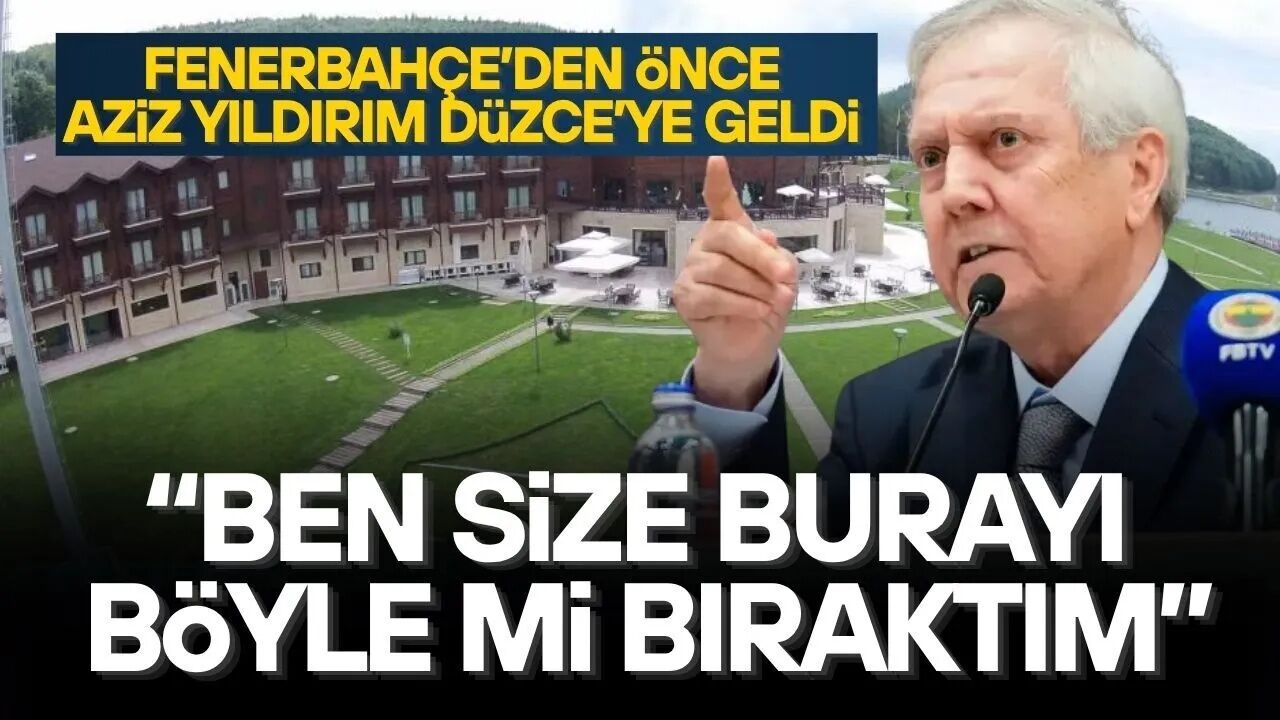 BAŞKAN AZİZ YILDIRIM’DAN TOPUK YAYLASI TESİSLERİNE BASKIN