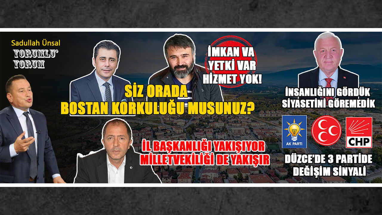SİZİN SEFANIZ ÖZLÜ VE AK PARTİ’NİN CEFASI OLMASIN