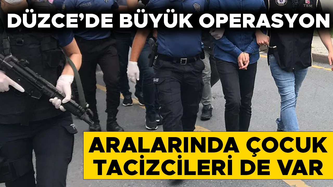 ÇOK SAYIDA ŞÜPHELİ YAKALANDI