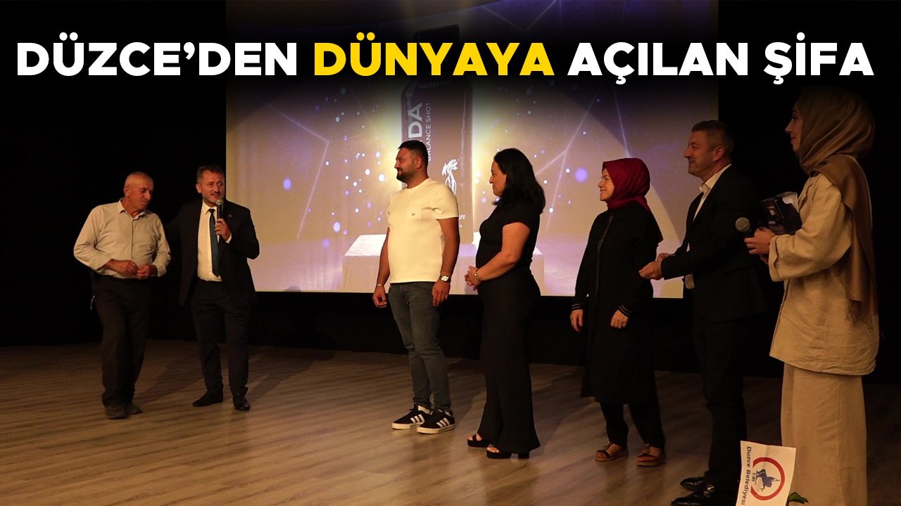 DÜZCELİ DOKTORUN ÖNCÜLÜĞÜNÜ YAPTIĞI ÜRÜNÜN LANSMANI YAPILDI