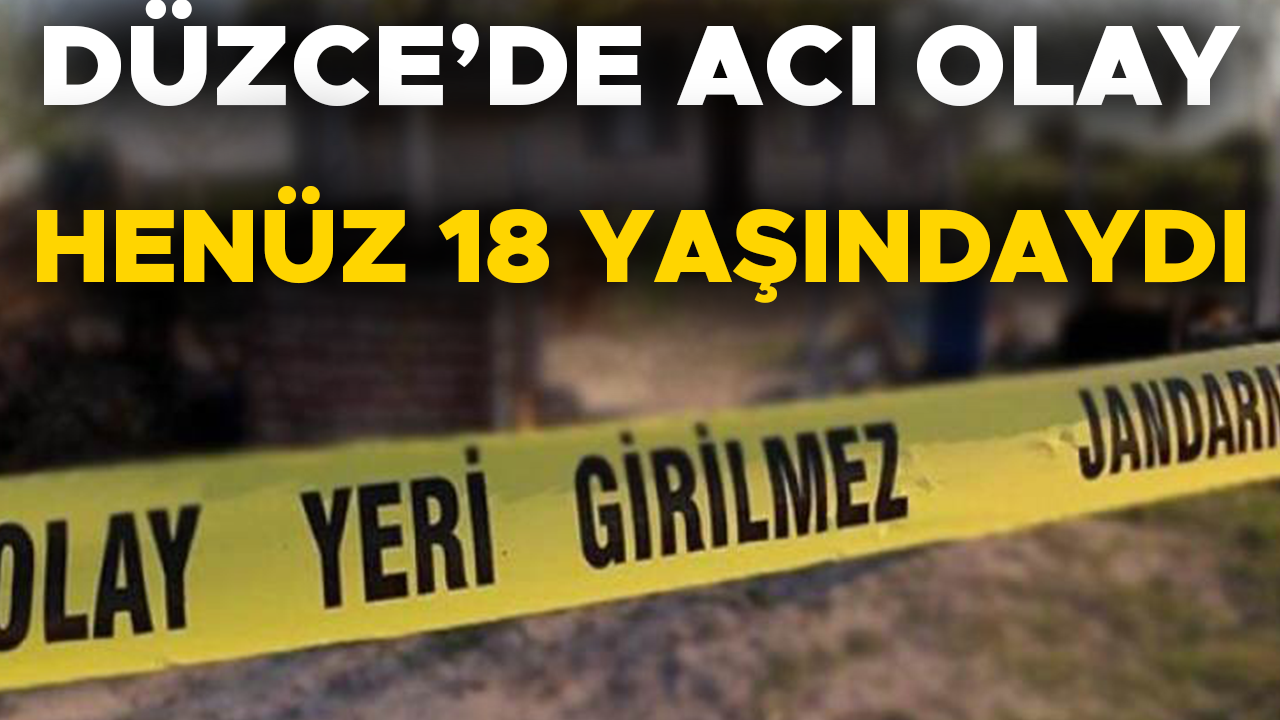 GENÇ KIZ İNTİHAR ETTİ