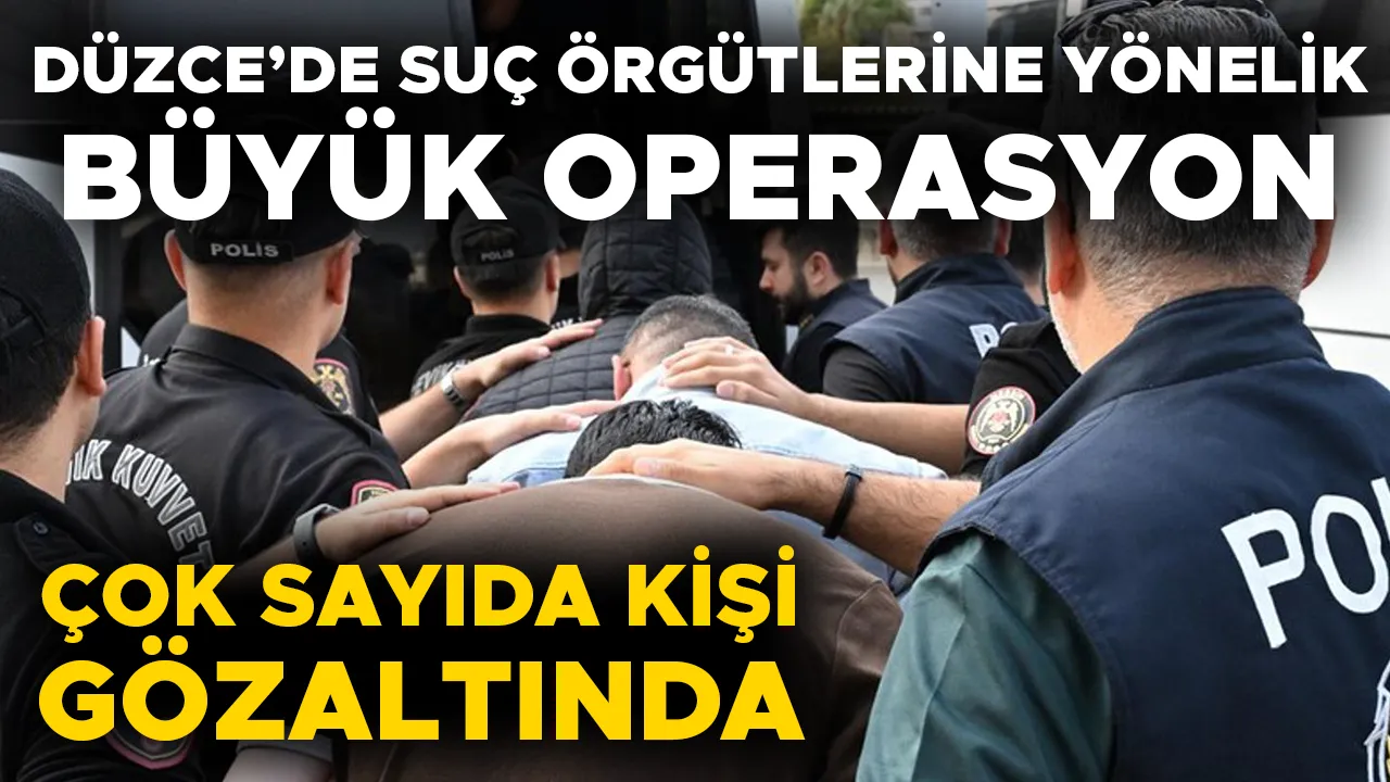 ADRESLERE EŞ ZAMANLI BASKIN DÜZENLENDİ