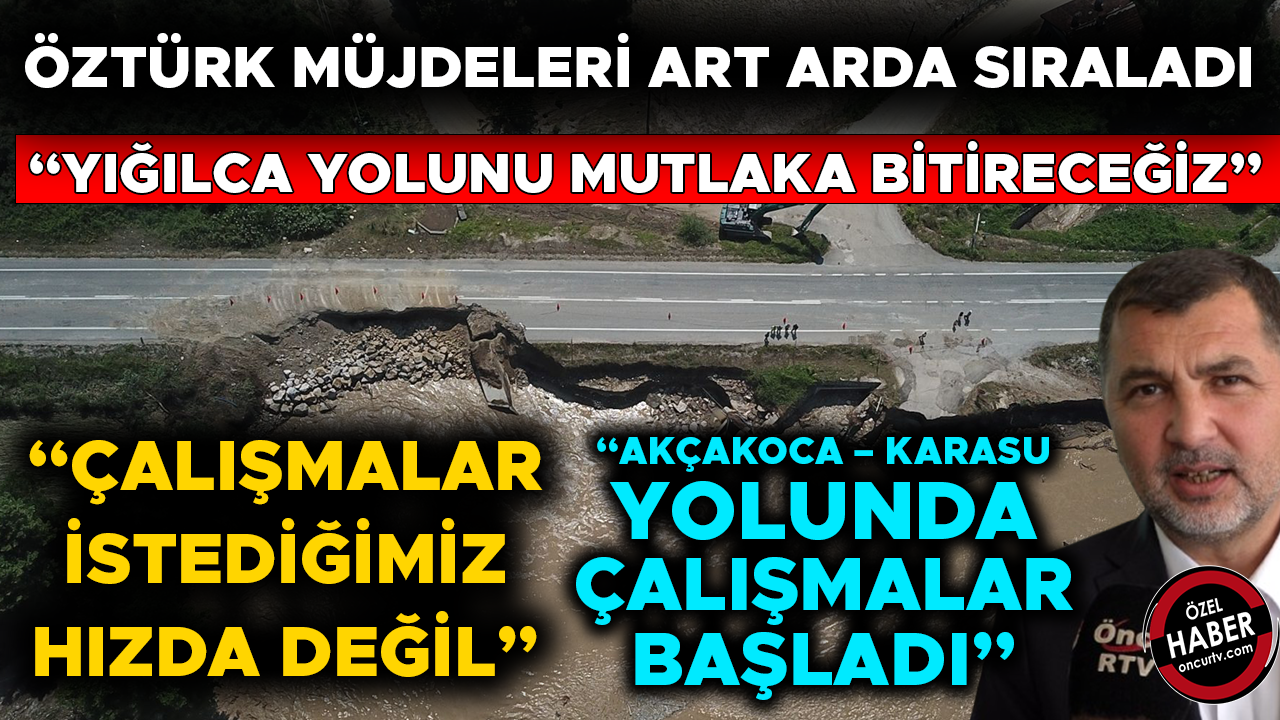 “MELENAĞZI LİMANI TAMAM, SIRA AKÇAKOCA MERKEZ LİMANINDA”
